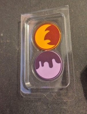 Pokemon TCG Official Acrylic Coin Markers Damage Burn Poison Counter 
