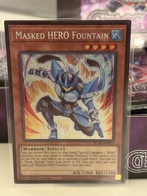 Masked HERO Fountain - Battles of Legend: Glorious Gallery - BLGG-EN029 YuGiOh