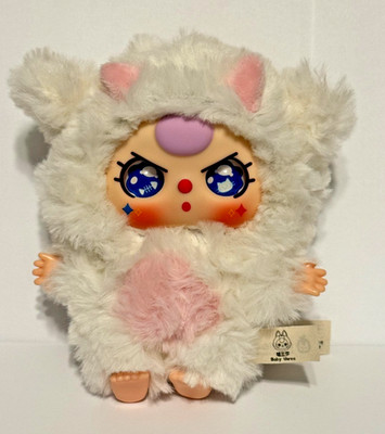 Baby Three BB3 De Lovely Plush Pendant. Confirmed White Goat Special Eyes