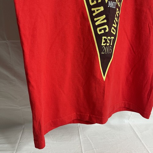 HUSTLE GANG 2003 Hustle Over Everything NATIVE AMERICAN CHIEF Hip Hop T-Shirt XL - Picture 3 of 15