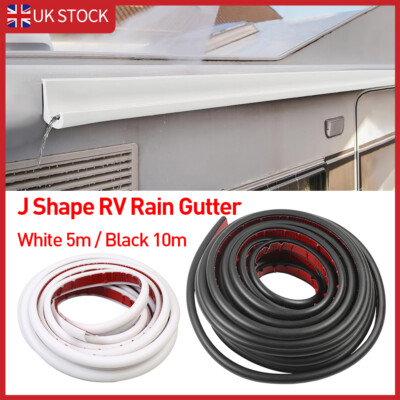 Dripped Out Rv 5/10m Drip Stop Rain Deflector Gutter Caravan Awning RV Motorhome Rain ...