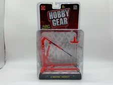 Hobby Gear: Craftmaster Engine Hoist 1/24 Scale for Diecast Toys (Red)