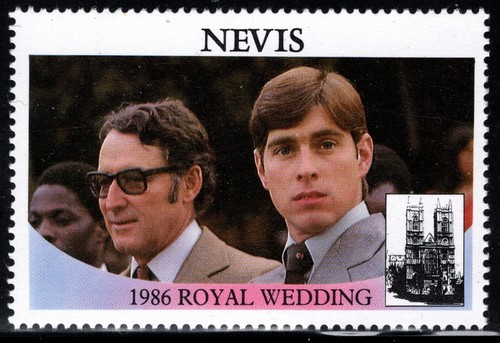 Centsational EFO St. Kitts & Nevis Royal Wedding MNH- Deliberate Missing Value