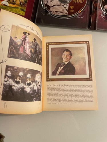 Gone With The Wind DVD 4-Disc Box Set Complete With Insert Art Booklet 2004 - Picture 8 of 17