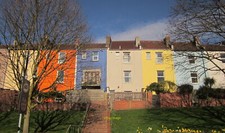 Photo 6x4 Terraced houses,Totterdown Windmill Hill St Luke's Crescen c2014