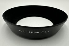 Minolta Lens Hood Metal Screw In for MC 28mm f3.5 Lens