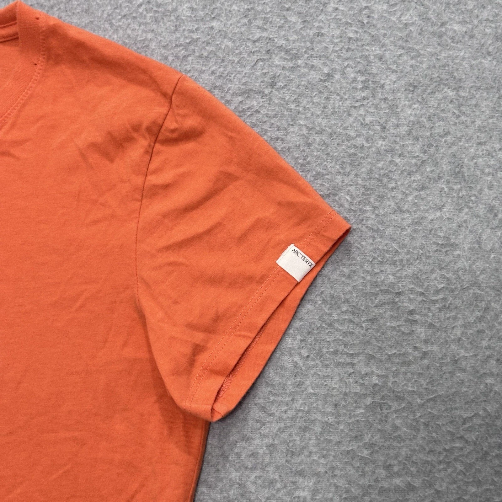 arcteryx cotton blend short sleeve performance shirt