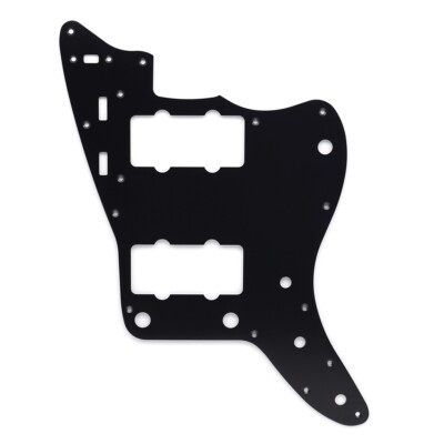 Aluminum Jazzmaster Guitar Pickguard Black for Fender Squier Jazzmaster Guitar