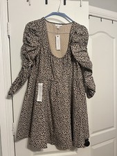Topshop Leopard Dress, NWT, Never Worn
