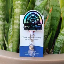 Nurse Practitioner Badge Reel Holder/ ID / Clip