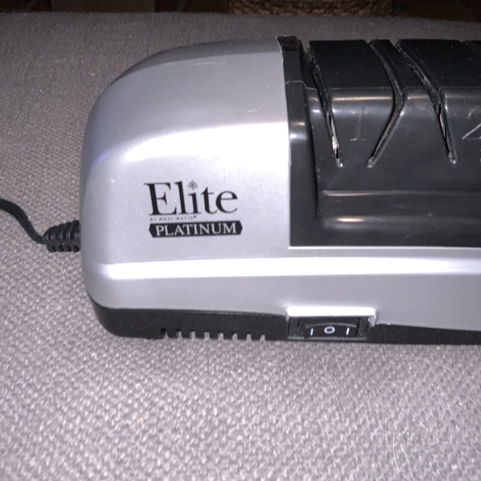 Elite Platinum Pro Knife sharpener: Maxi-Matic EKN-502W - Tested, Works Great - Image 2 of 4