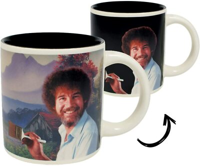 Bob Ross Self-Paining Heat Change Mug
