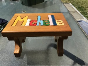 child name stool