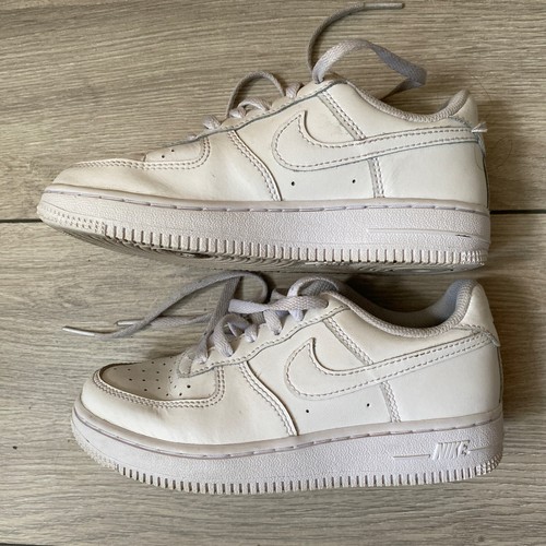 Nike Air Max leather youth boy girl white trainers -Size UK Kids 12 EU 30 Great - 第 3/15 張圖片