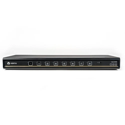 Vertiv Cybex SC885 - KVM / Audio Switch - 8-Port DVI-I Secure DPP - SC885-201