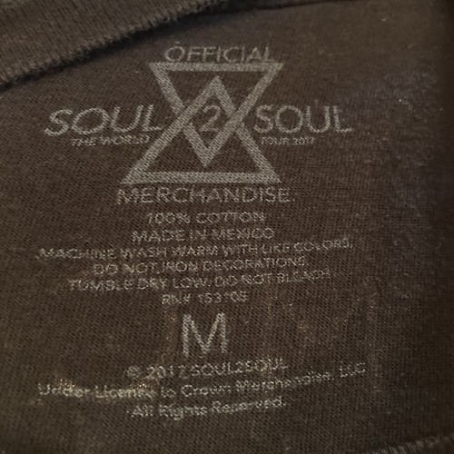 Tim McGraw Faith Hill Concert T-Shirt 2017, Size M, Soul 2 Soul World Tour - 第 3/6 張圖片
