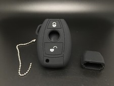MERCEDES COVER GUSCIO CHIAVE TELECOMANDO SILICONE GOMMA PROTEZIONE PLASTICA KEY
