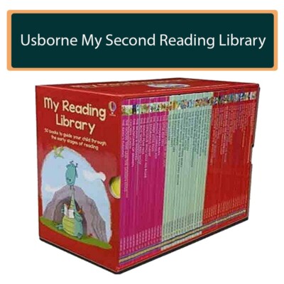 Usborne My Second Reading Library 50 Books Collection Set Early Level 3 ...