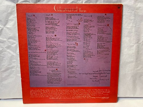 LAURA NYRO Christmas and the Beads of Sweat 1970 Columbia Folk Rock EX! - Picture 2 of 2