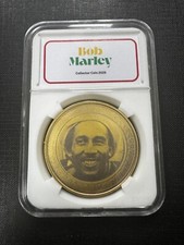 Bob Marley  Inspired Hand Made Lasered Etched Token Coin Gift music