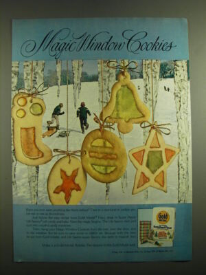 1972 Gold Medal Flour Advertisement - Magic Window Cookies
