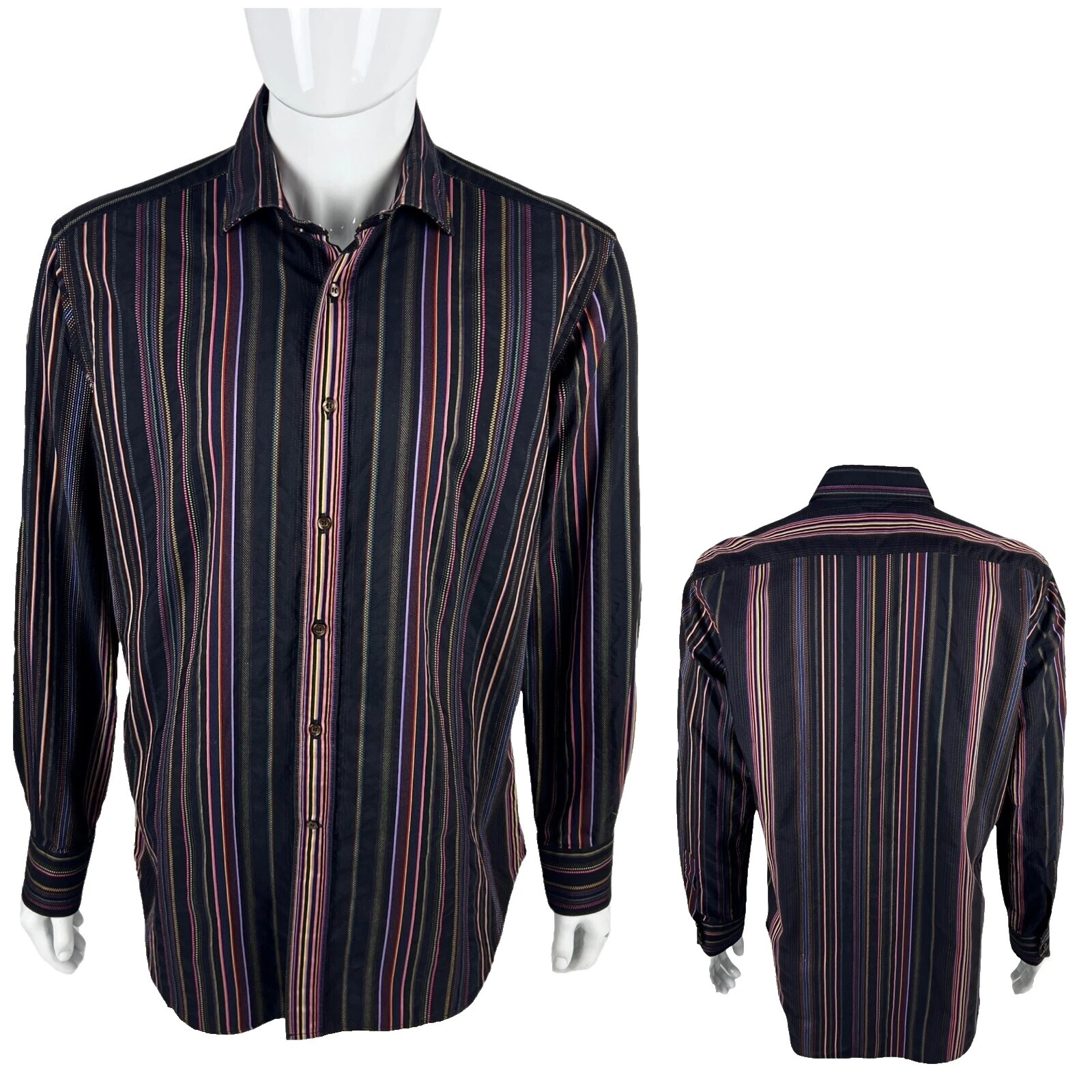 ETRO Cotton Casual Button-Down Shirts for Men