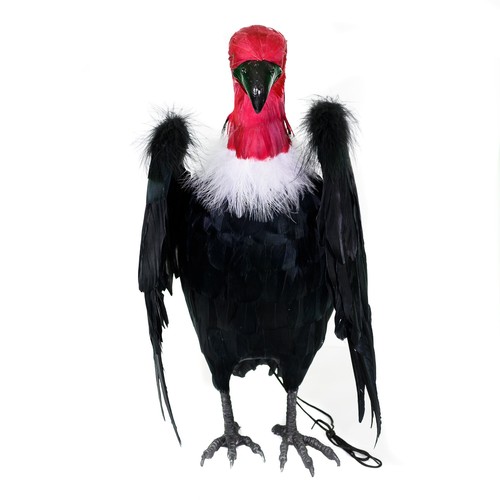 Dead Vulture Decoy 18 inch Tall, Deters Turkey & Black Vultures / Buzzards
