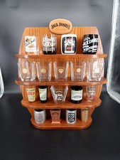 Jack Daniels Legends Wooden Shot Glass Displa...