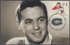 CANADA # 3028.6 - LEGENDS of HOCKEY JEAN BELIVEAU on SUPERB MAXIMUM CARD