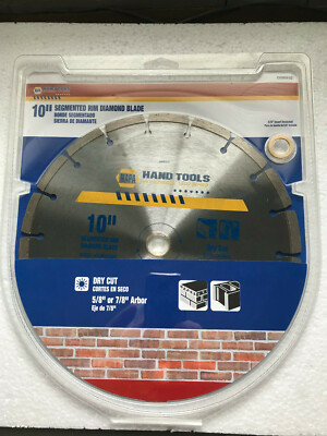 NAPA DSBS10  10-Inch Tensioned Steel Core Segmented Rim Diamond Blade