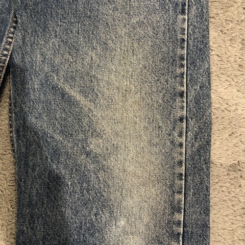 Vintage Levis 505 ORANGE Tab Denim Jeans 33x33 USA Stone Wash Straight Leg - Imagen 17 de 17