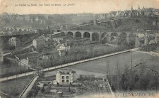 A858 Luxembourg Viaduc du Nord Tours du Rham Le Bock Viaduct postcard