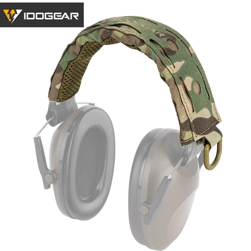IDOGEAR Headset Band Cover Tactical Earmuff Headphone Headband Modular MOLLE MC