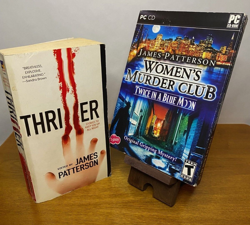 James Patterson: Women's Murder Club: Twice in a Blue Moon (PC, 2009) + BOOK - Picture 2 of 7