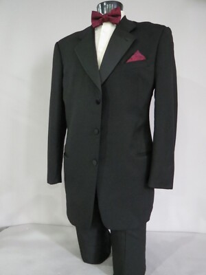 Classic Giorgio Armani Mani made in Italy Black three button