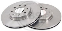 2X A.B.S. 16046 Bremsscheibe Vorne FüR Alfa Romeo Fiat Lancia