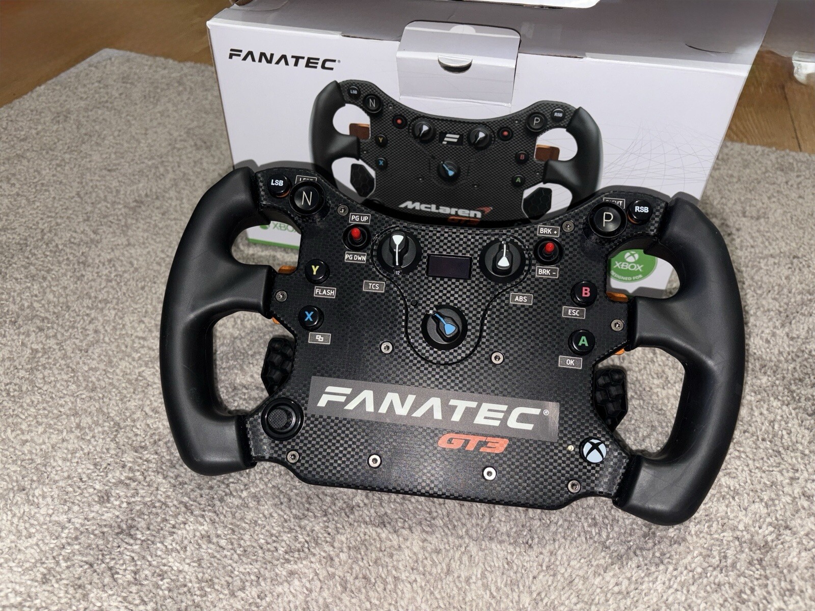 Fanatec CSL Elite Steering Wheel McLaren GT3 V2 - SATRANG 