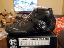 NIB OTHER - Luigino Strut Black Inline Speed Skate Boots - W 8 / M 7 EUR 40