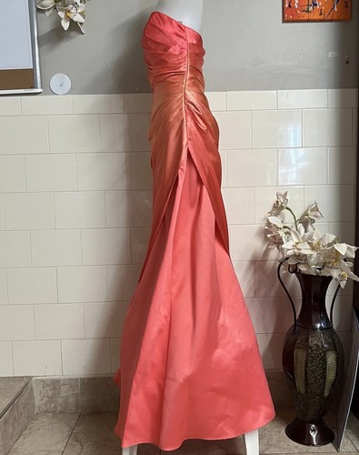 Women Prom Off Shoulder Cocktail Wedding Party Evening Gown Dress Size 3/4 - Picture 2 of 12