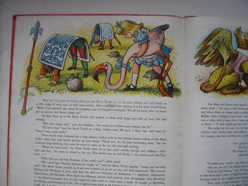 ALICE IN WONDERLAND Lewis Carroll Kuibasta pop=up book Artia Production 1960 - Picture 7 of 10
