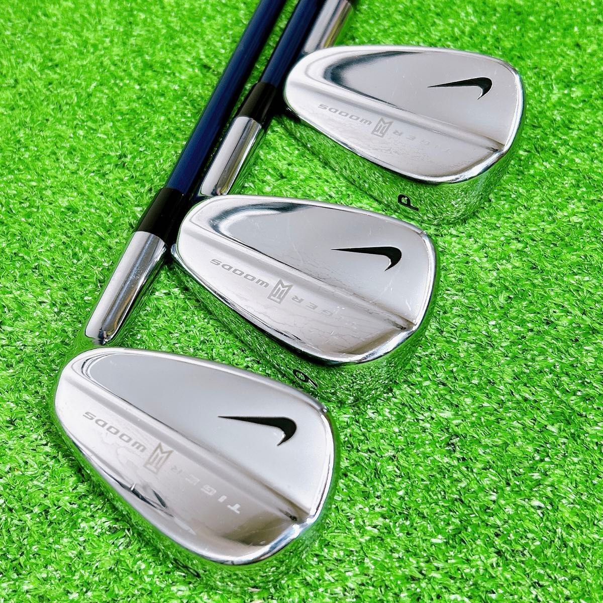 ナイキ ウッド 1w.3w.5w 3本セット Golf Iron Set Nike Tour Blade Tiger Woods LTD BLUE POWER 52