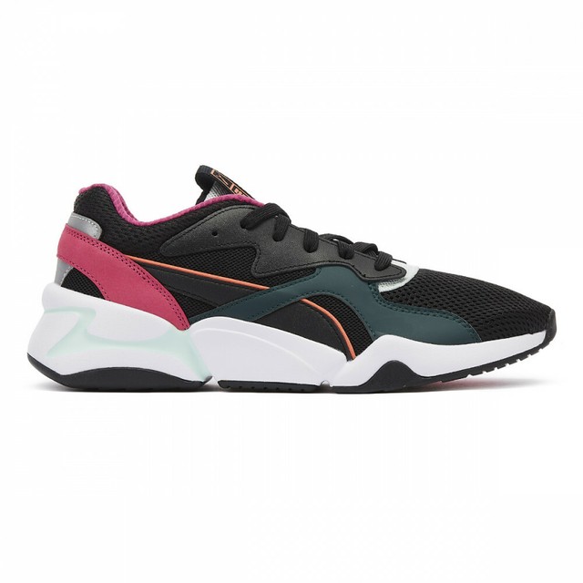 black mesh trainers womens