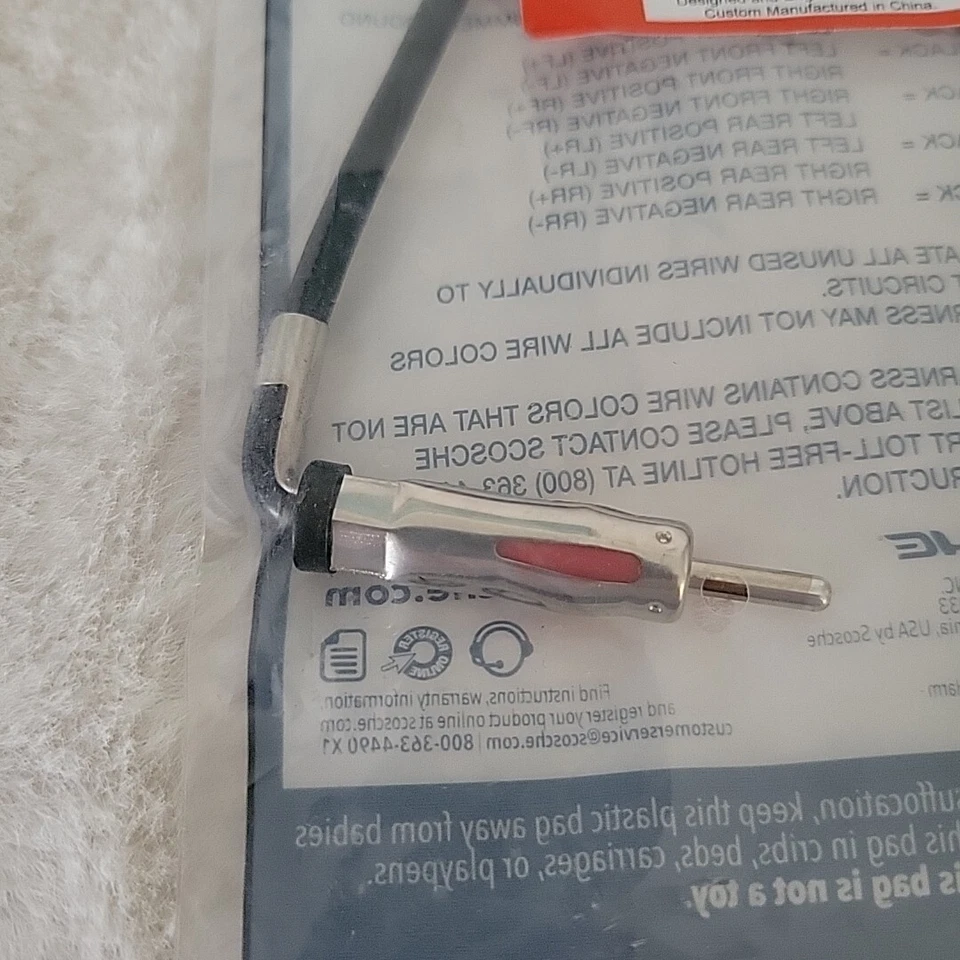 Adaptador de antena micro/delco GM Scosche MDA1B 1988-2005 Foto 2 de 4