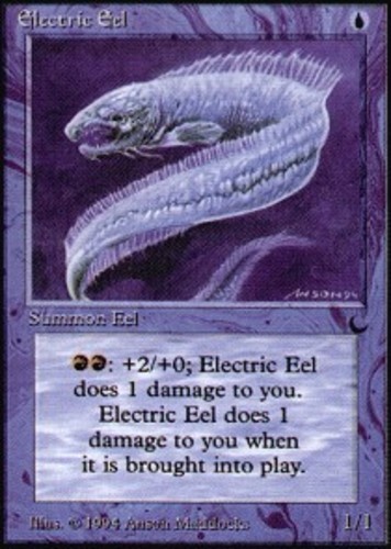 MTG magic cards 1x Electric Eel The Dark Light Play, English - Picture 1 of 1