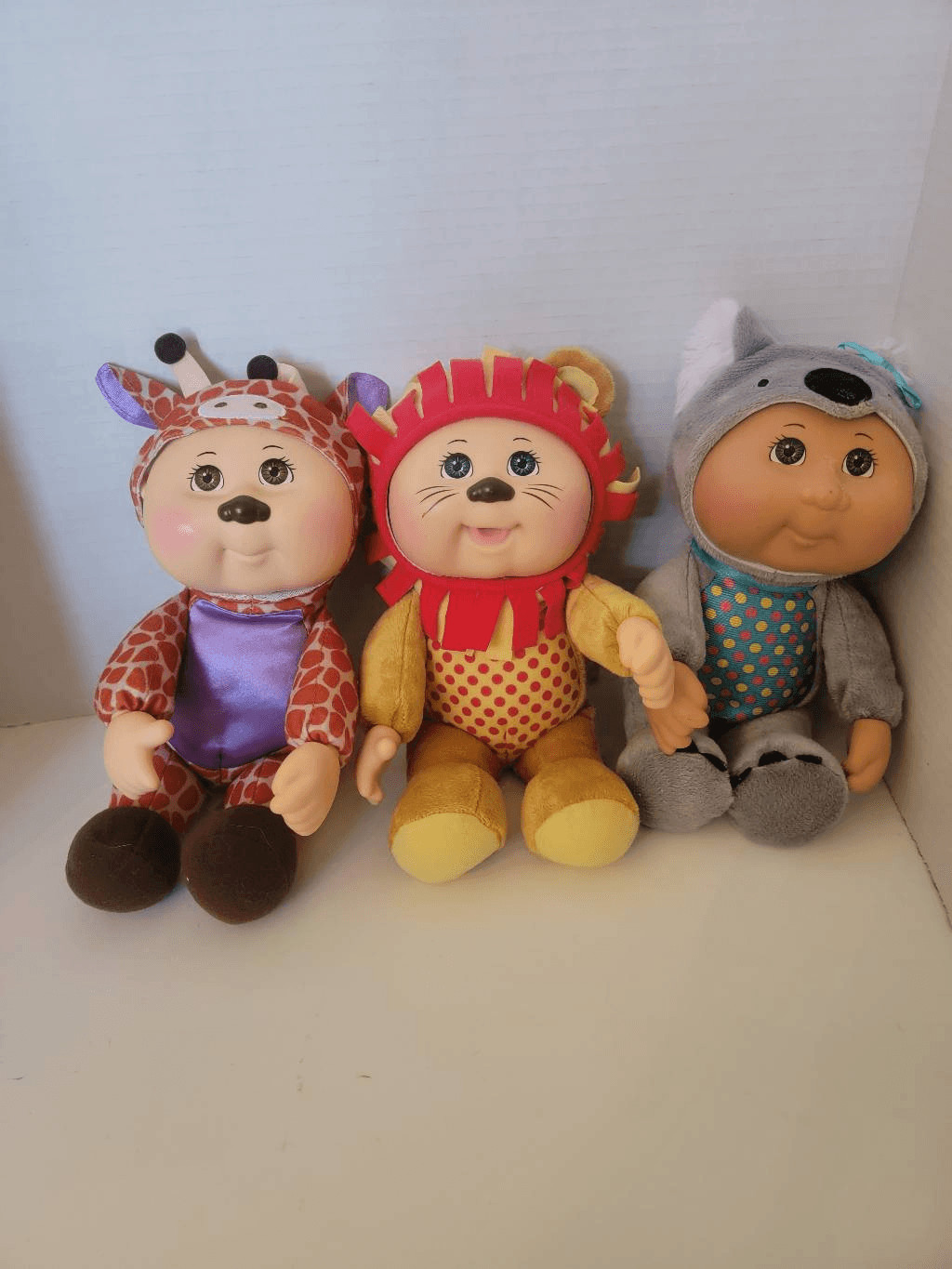 Cabbage Patch Kids Zoo Friends Jaye Lion Garnet Giraffe Fran