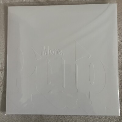 PULP ''MORE'' EXCLUSIVE FIRST EDITION WHITE LABEL NUMBERED VINYL LP NEW / NEU