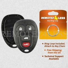 New Replacement Keyless Entry Remote Key Fob Case Shell for 15252034 22733523