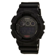 Casio GD120MB-1 Gent's Digital Black Dial Resin Strap Dive Watch