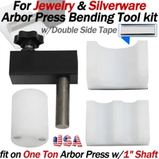 For Jewelry Silverware Arbor Press Bending Tool Fit 1 Ton Arbor Press w/ 1"Shaft