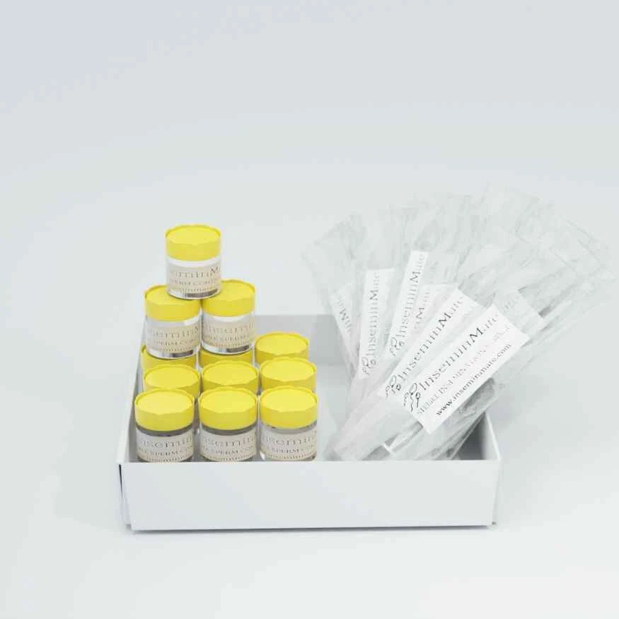 Insemination syringes 12 and Sterile cups 12, Home Insemination kit - Image 2 of 2